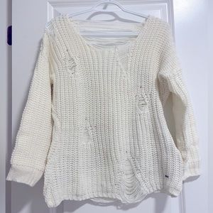 Cream White Sweater